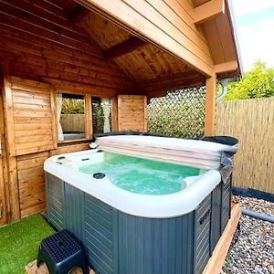 Willa Cozy Chalet With Garden And Jacuzzi Near Amsterdam Vijfhuizen Exterior photo