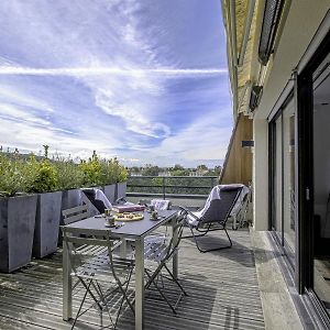 Apartament Rooftop Sea View T4 Deauville Exterior photo