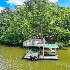 Little Tallapoosa River Cabin Boat, Fish And Swim! Wedowee Exterior photo