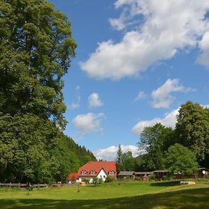 Hotel Zur Sommerfrische Lothramuhle Drognitz Exterior photo