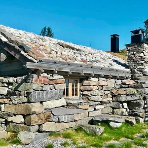 Willa Rustic Mountain Cabin With Modern Interior Flå Exterior photo