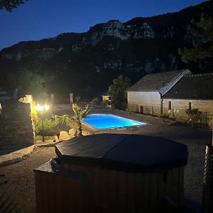 Bed and Breakfast Manoir Du Charme Dans Les Gorges Du Tarn Causses Lozere Quezac  Exterior photo