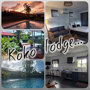 "Koko Lodge" Lodge Paisible Avec Terrasse, Jardin Et Piscine Remire-Montjoly Exterior photo