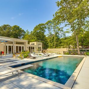 Hamptons Home With Private Pool, 1 Mi To Beach! Wainscott Exterior photo