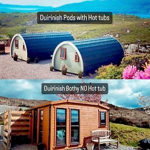 Willa Duirinish Pods With Private Hot Tubs And Duirinish Bothy With No Hot Tub Plockton Exterior photo