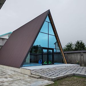 Apartament Triangle House-Qəbələ Exterior photo