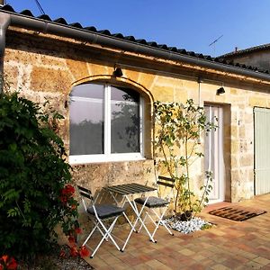 Proche Saint Emilion, Maison Independante Neuve 2 Personnes Terrasse Sainte-Terre Exterior photo