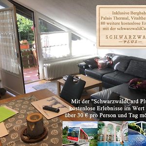 Ferienwohnung Kuckuck Auf Dem Sommerberg Incl Schwarzwaldcard Plus - 2 Zimmer 50Qm Bad Wildbad Exterior photo