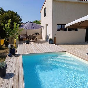 Willa Gite Avec Piscine Chauffee, Jardin Clos Et Wifi A Baignes - Fr-1-653-264 Exterior photo