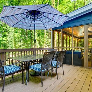 Willa Lake Lanier Retreat With Boat Dock! Dawsonville Exterior photo