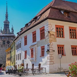 Hotel Casa Cu Cerb Sighișoara Exterior photo