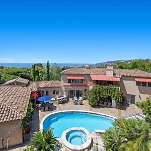 Grand Mediterranean Villa In La Jolla Hillside San Diego Exterior photo