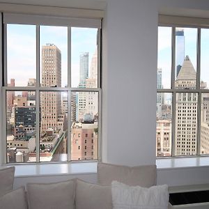 Luxury Wall St Condo Nowy Jork Exterior photo