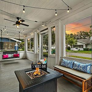 Willa Walk To Downtown Eustis~Cozy Porch~Fire Pit~Bbq~Bungalow Exterior photo