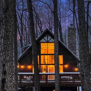 Willa Mountainside W Fireplace Fire Pit Deck & Grill Hancock Exterior photo