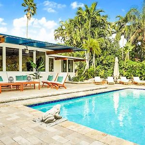 Willa Casa In Tropic Paradise With Pool, Bbq And Firepit Biscayne Park Exterior photo