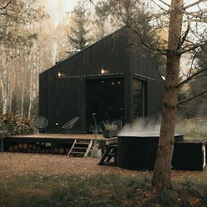 Willa Briezu Stacija Off Grid Cabin Līgatne Exterior photo