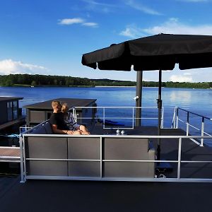 Willa Houseboat Marina Mookerplas 4-6 Persons Roof Terrace Plasmolen Exterior photo