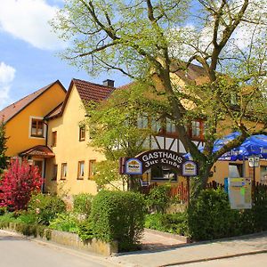 Hotel Gasthaus Zur Linde Rothenburg ob der Tauber Exterior photo