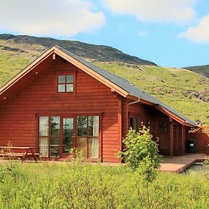 Willa Geysir - Modern Log Cabin Reykholt  Exterior photo