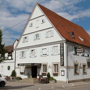 Hotel Gasthof Krone Zusmarshausen Exterior photo