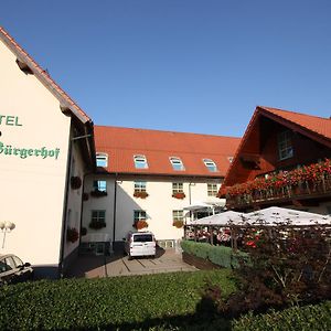Hotel Burgerhof Hohenstein-Ernstthal Exterior photo