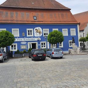 Hotel Pension "Zum Raubritter" Langquaid Exterior photo