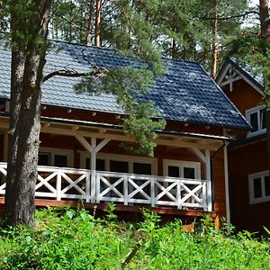 Hotel Domki Kaszuby - jezioro las i zoo w Szarlocie Kościerzyna Exterior photo