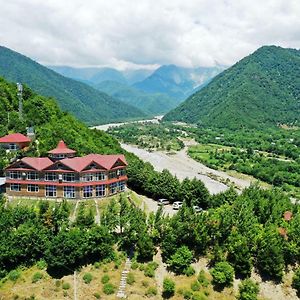 Kungut Hotel & Restaurant Şǝki Exterior photo