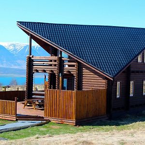 Willa Akureyri Log Cabin Exterior photo