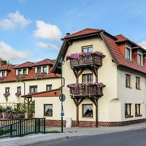 Hotel Pension Zur Gruenen Eiche Kaulsdorf Exterior photo