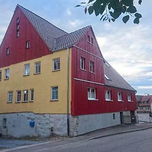 Apartament Gemuetliche Gaestezimmer In Einem Neu Sanierten Fachwerkhaus Sachsenheim Exterior photo