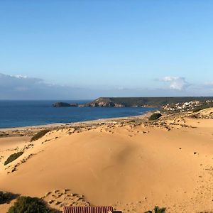 Willa Torre Dei Corsari Mit Aussicht Auf Meer Und Dune Exterior photo