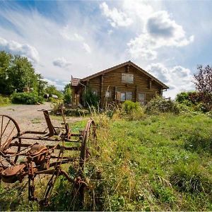 Willa Le Chalet Du Chemin Et Sa Roulotte Berviller-en-Moselle Exterior photo