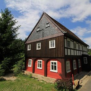 Willa Oberlausitzer Ferienhaus Gebirgshaeusl Jonsdorf Exterior photo