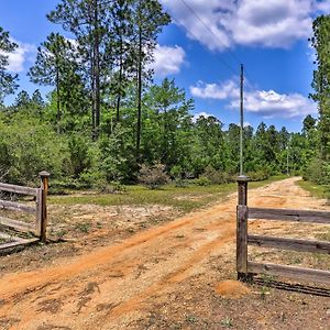 Willa Secluded Cabin With Pond About 37 Mi To Gulf Coast! Wiggins Exterior photo