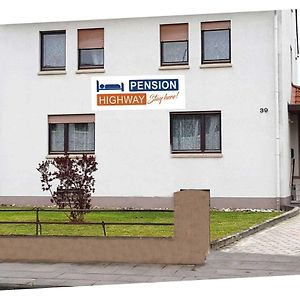 Pension Highway Bünde Exterior photo