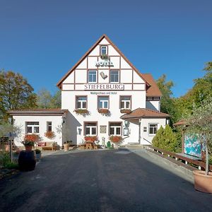 Hotel Stiefelburg Der Berghof Nauendorf  Exterior photo