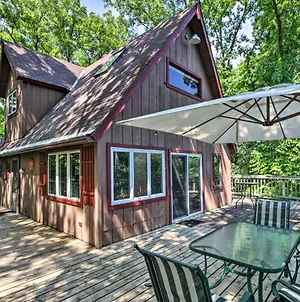 Willa Secluded A-Frame Hideaway With Wraparound Deck! Wauzeka Exterior photo