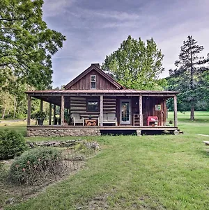Restored 1800S Buchanan Log Cabin On 9-Mile Creek! Reba Exterior photo