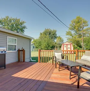 Cozy Indiana Home With Deck, Charcoal Grill And Yard! Marion Exterior photo