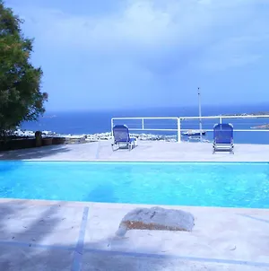 Villa With 2 Bedrooms In Paros With Wonderful Sea View Shared Pool Terrace Exterior photo